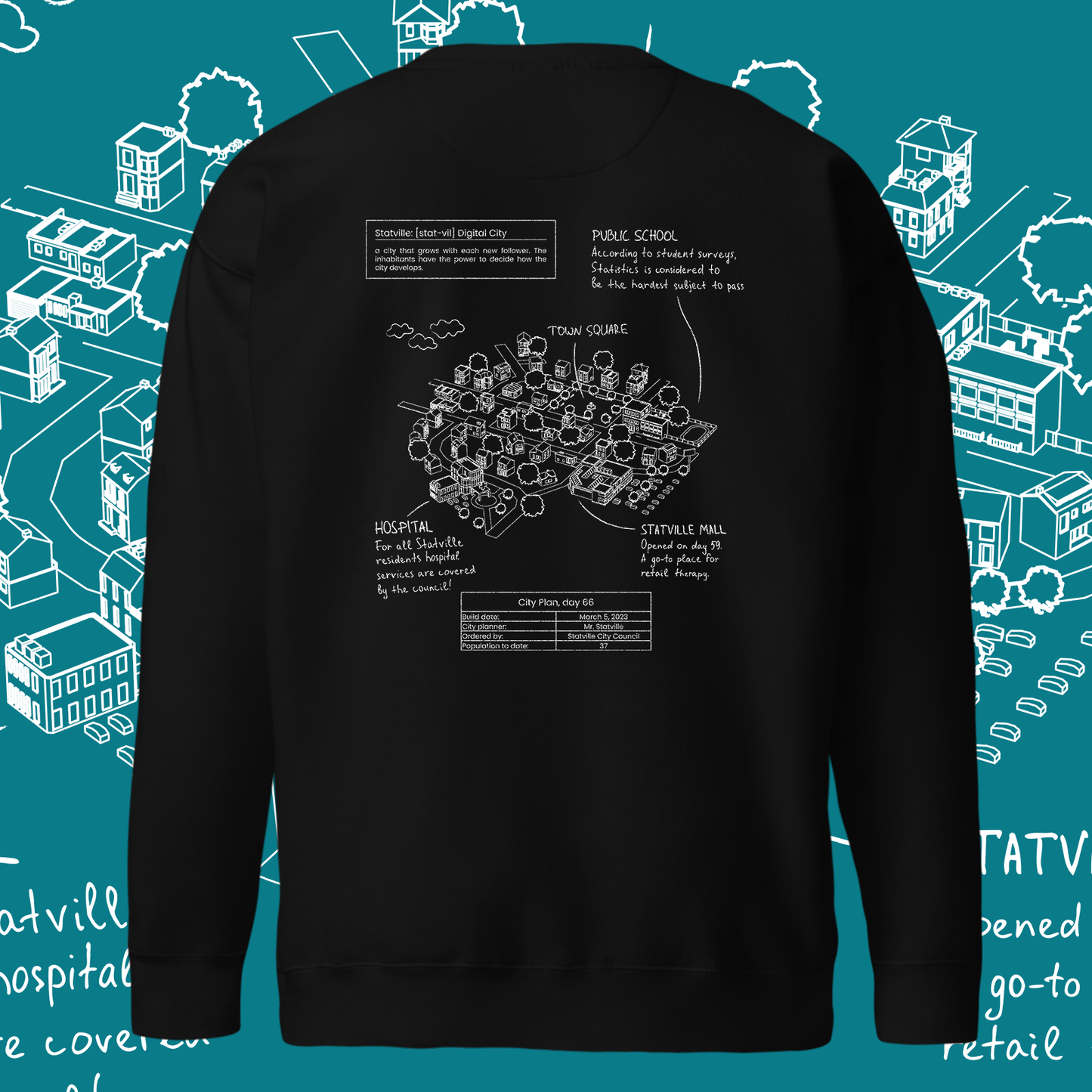 'Statville Archive Day 66' Sweatshirt